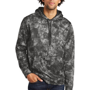 Sport-Tek® Sport-Wick® Mineral Freeze Fleece Hooded Pullover. ST230