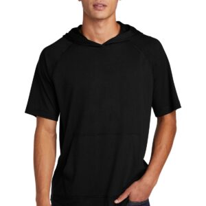 Sport-Tek ® PosiCharge ® Tri-Blend Wicking Short Sleeve Hoodie. ST404