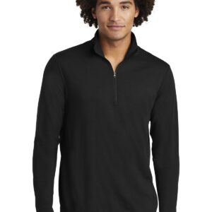 Sport-Tek ® PosiCharge ® Tri-Blend Wicking 1/4-Zip Pullover. ST407