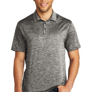 Sport-Tek  PosiCharge  Electric Heather Polo. ST590