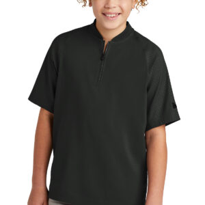 New Era ® Youth Cage Short Sleeve 1/4-Zip Jacket. YNEA600