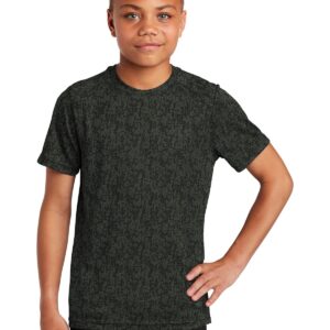 Sport-Tek  Youth Digi Camo Tee. YST460