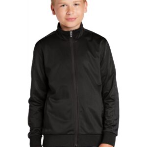 Sport-Tek ® Youth Tricot Track Jacket. YST94