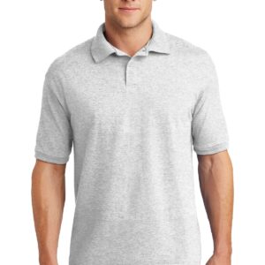 Hanes EcoSmart - 5.2-Ounce Jersey Knit Sport Shirt. 054X