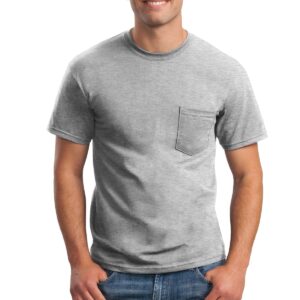Gildan - Ultra Cotton 100% US Cotton T-Shirt with Pocket.  2300