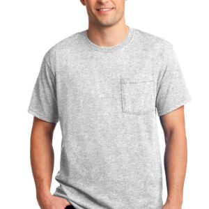 Jerzees -  Dri-Power 50/50 Cotton/Poly Pocket T-Shirt.  29MP