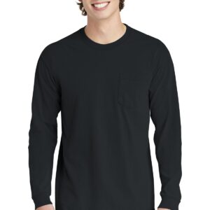 COMFORT COLORS  Heavyweight Ring Spun Long Sleeve Pocket Tee. 4410
