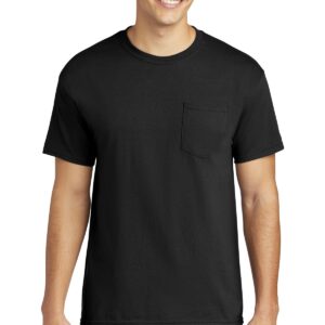 Gildan  Heavy Cotton  100% Cotton Pocket T-Shirt. 5300