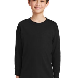 Gildan Youth Heavy Cotton 100% Cotton Long Sleeve T-Shirt. 5400B