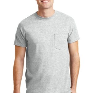 Gildan - DryBlend 50 Cotton/50 Poly Pocket T-Shirt. 8300