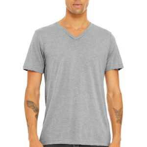 BELLA+CANVAS  Unisex Triblend Short Sleeve V-Neck Te. BC3415