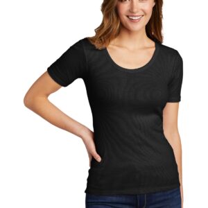 District Women's V.I.T.Rib Scoop Neck Tee DT6020