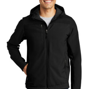 Port Authority® Hooded Core Soft Shell Jacket. J335