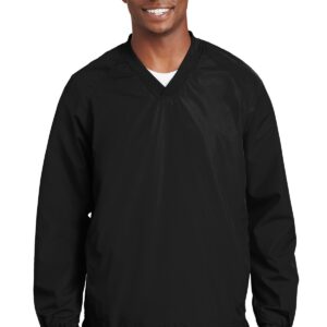 Sport-Tek® V-Neck Raglan Wind Shirt. JST72