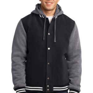 Sport-Tek® Insulated Letterman Jacket. JST82