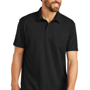 Port Authority C-FREE Cotton Blend Pique Pocket Polo K868
