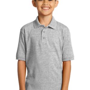 Port & Company Youth Core Blend Jersey Knit Polo. KP55Y