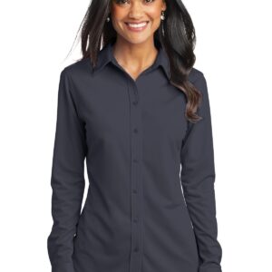 Port Authority Ladies Dimension Knit Dress Shirt. L570