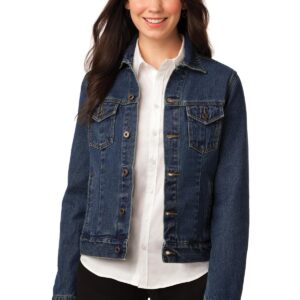 Port Authority® Ladies Denim Jacket. L7620