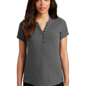 OGIO  Ladies Tread Henley. LOG136