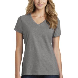 Port & Company  Ladies Fan Favorite  Blend V-Neck Tee. LPC455V