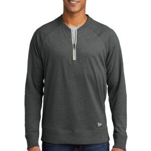 New Era  Sueded Cotton Blend 1/4-Zip Pullover NEA123
