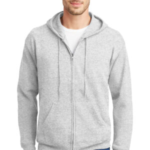 Hanes® - EcoSmart® Full-Zip Hooded Sweatshirt. P180