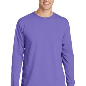 Port & Company Beach Wash Garment-Dyed Long Sleeve Tee PC099LS