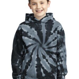 Port & Company® Youth Tie-Dye Pullover Hooded Sweatshirt. PC146Y