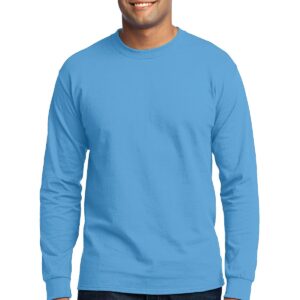 Port & Company Tall Long Sleeve Core Blend Tee. PC55LST