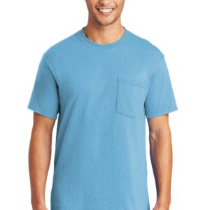 Port & Company Tall Core Blend Pocket Tee. PC55PT