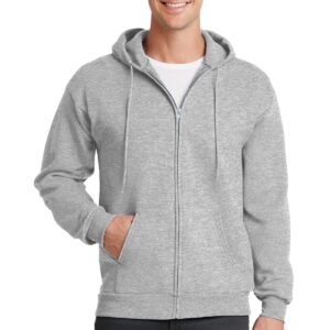 Port & Company® - Core Fleece Full-Zip Hooded Sweatshirt. PC78ZH
