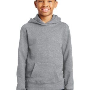 Port & Company® Youth Fan Favorite Fleece Pullover Hooded Sweatshirt. PC850YH