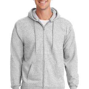 Port & Company® -  Essential Fleece Full-Zip Hooded Sweatshirt.  PC90ZH