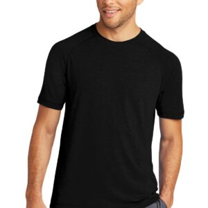 Sport-Tek  PosiCharge  Tri-Blend Wicking Raglan Tee. ST400