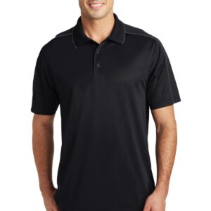 Sport-Tek Micropique Sport-Wick Piped Polo. ST653