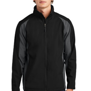 Sport-Tek® Colorblock Soft Shell Jacket. ST970