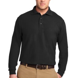 Port Authority Tall Silk Touch Long Sleeve Polo. TLK500LS