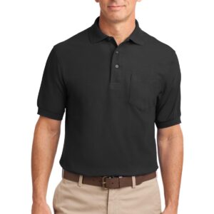 Port Authority Tall Silk Touch Polo with Pocket. TLK500P