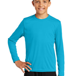 Sport-Tek Youth Long Sleeve PosiCharge Competitor Tee. YST350LS