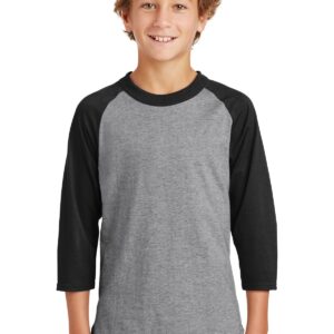 Sport-Tek Youth Colorblock Raglan Jersey.  YT200