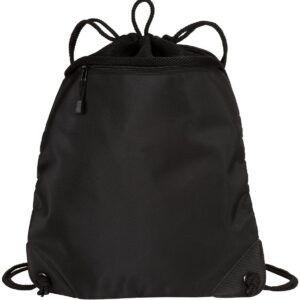Port Authority - Cinch Pack with Mesh Trim.  BG810