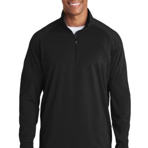 Sport-Tek® Tall Sport-Wick® Stretch 1/4-Zip Pullover. TST850